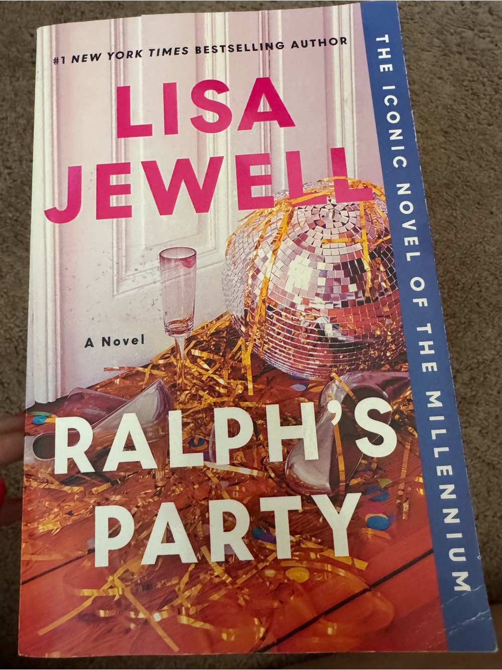 Ralph's Party Paperback Book - Pink & Gold Cover